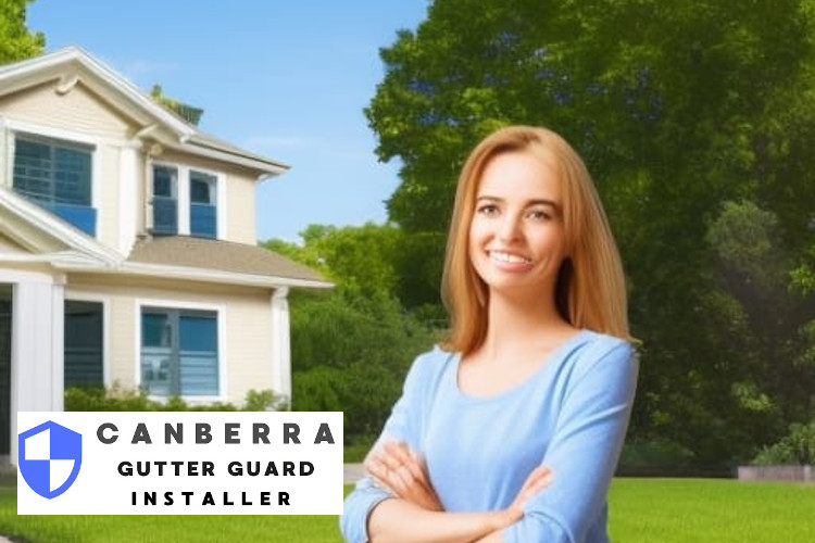 Susan a Gutter Guard Customer in Canberra is Smiling