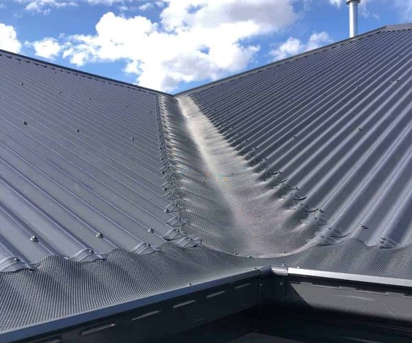 Gutter Guard Installed On a Corrugated Roof In Canberra